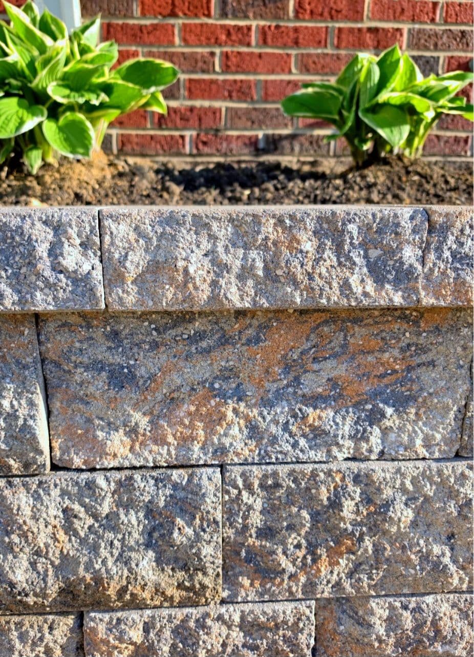 Techo-Bloc Retaining Wall Upgrade in Independence