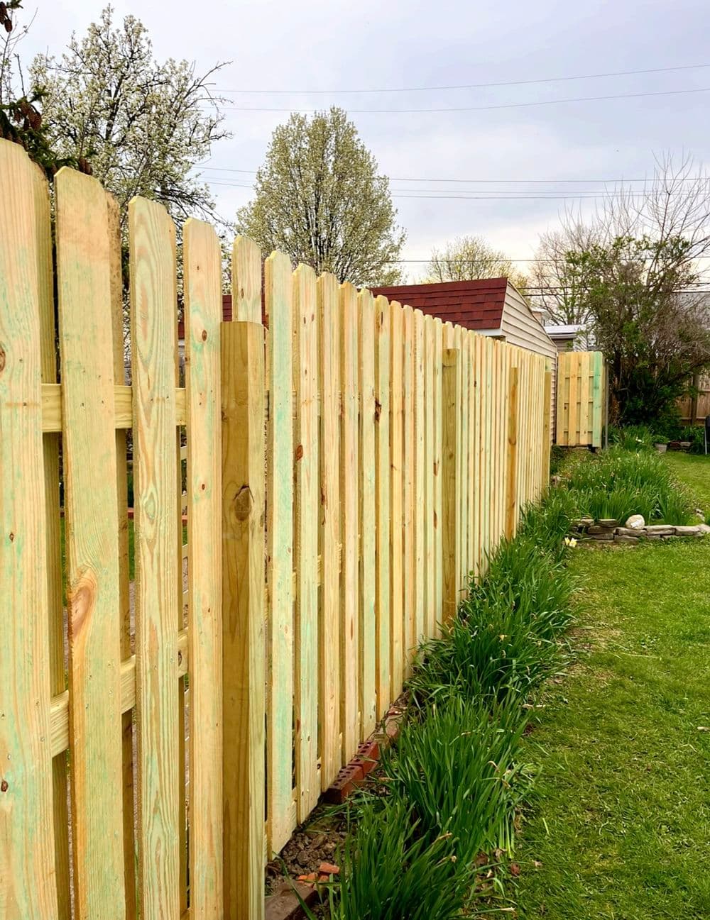 Project 6-Foot Shadow Box Privacy Fence Install in Cleveland image