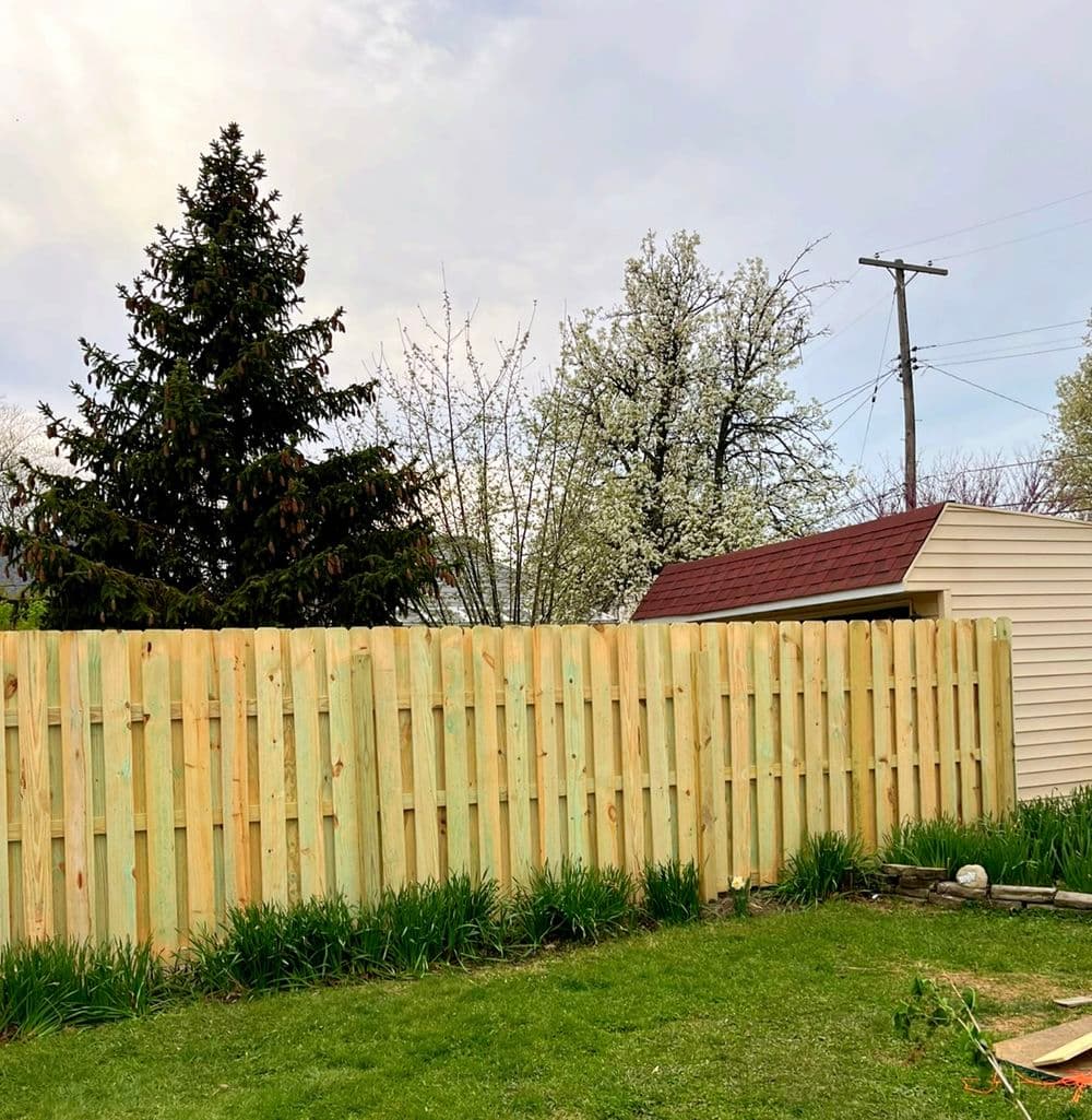 Gallery photos for 6-Foot Shadow Box Privacy Fence Install in Cleveland: Image #3