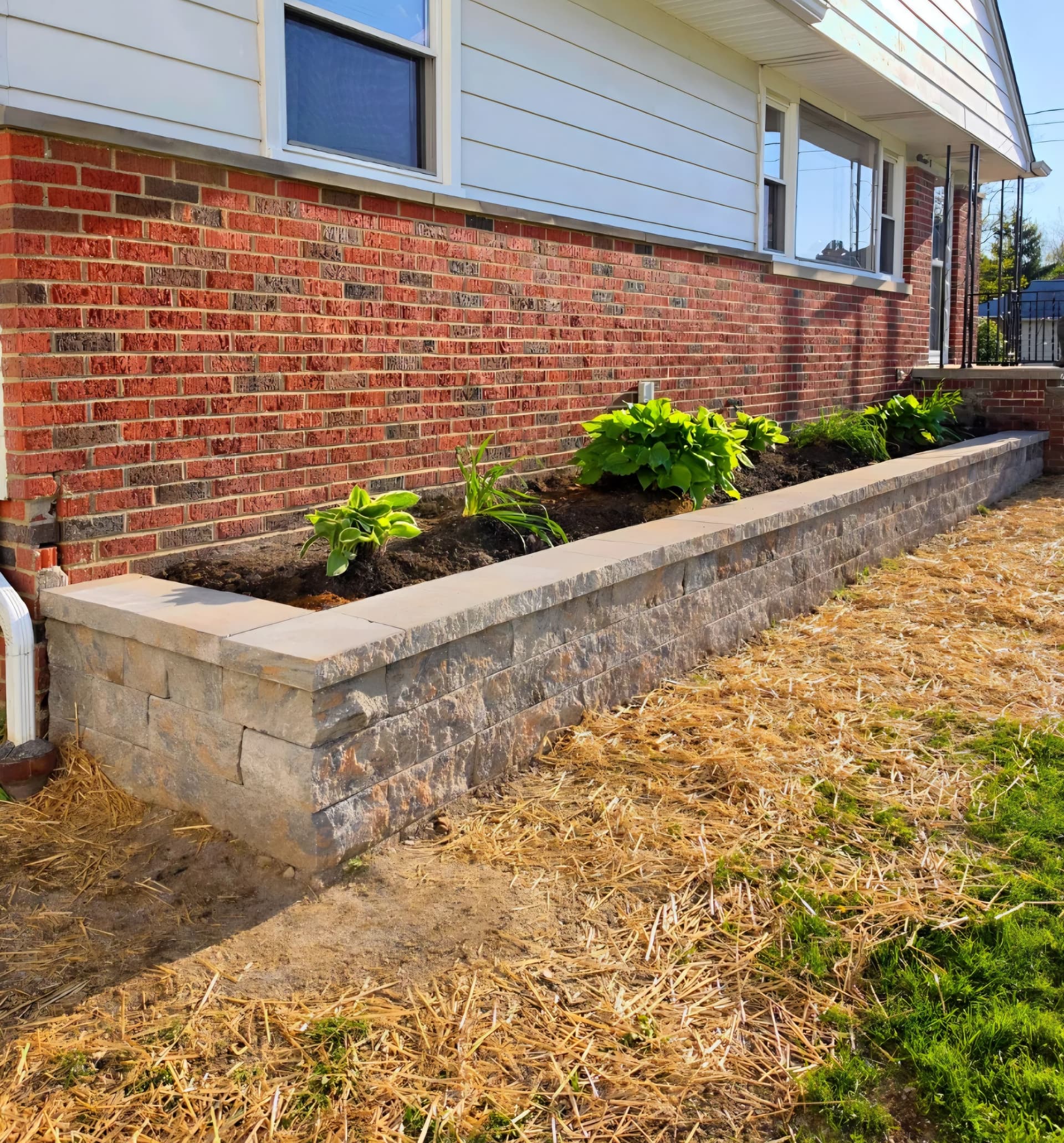 Gallery photos for Techo-Bloc Retaining Wall Upgrade in Independence: Image #1